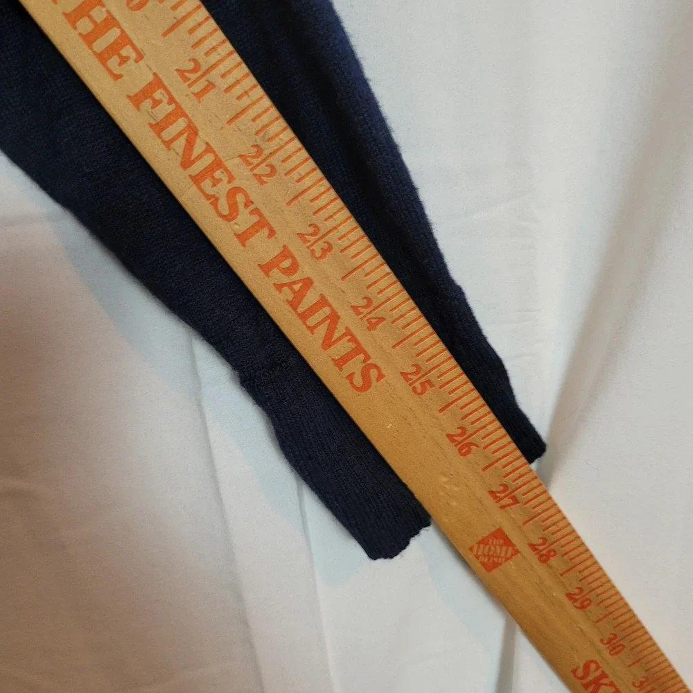 Smartwool Merino Wool Blend 1/4 Zip Sweater Navy Blue Men's Medium Preppy Casual